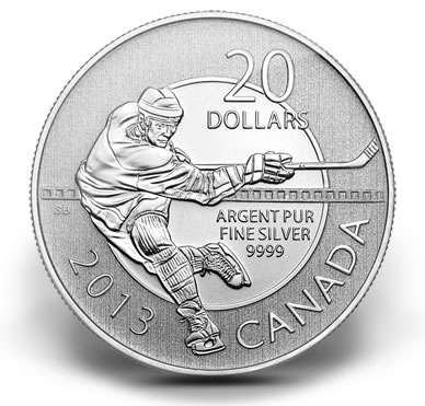 2013加拿大曲棍球銀幣