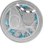 2012大白鯊精制銀幣 – 紐埃