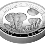 High Relief Elephant, Somali, 2014, 1oz