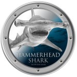 Hammerhead Shark, Niue, 2013, 1oz