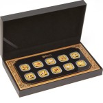 Year of the Horse Ten-coin Collection (Gold), Australia, 2014, 10x0.1oz