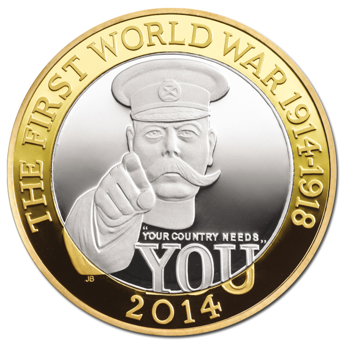 The 100th Anniversary of the FWW: Outbreak, UK, 2014, 12g
