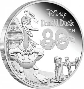 Disney: Donald Duck, Niue, 2014, 1oz