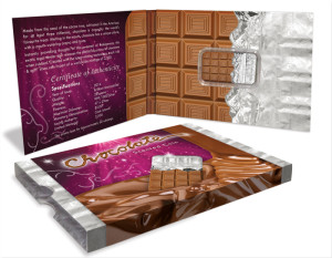 Cook Islands 2014 $5 Chocolate Scented Silver BU 2