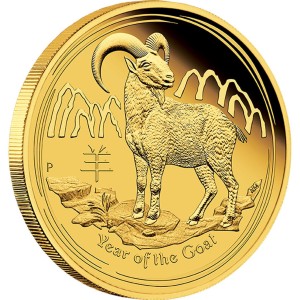 Year of the Goat Gold Proof