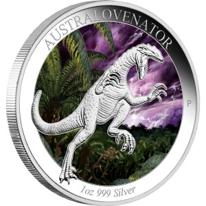 Australian Age of Dinosaurs: Australovenator, Australia, 2014, 1oz