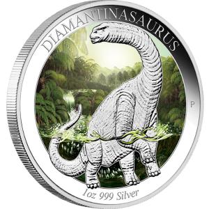 Age of Dinosaurs: Diamantinasaurus, Australia, 2015, 1oz