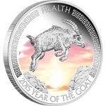 Sydney ANDA Coin Show Special Year of the Goat, Australia, 2015, 1oz