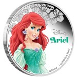 Disney Princess; Ariel, Niue, 2015, 1oz, .999