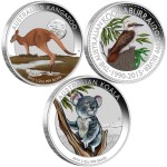 Australian Outback Coin Collection, Australia, 2015, 1/2oz x 3, .999
