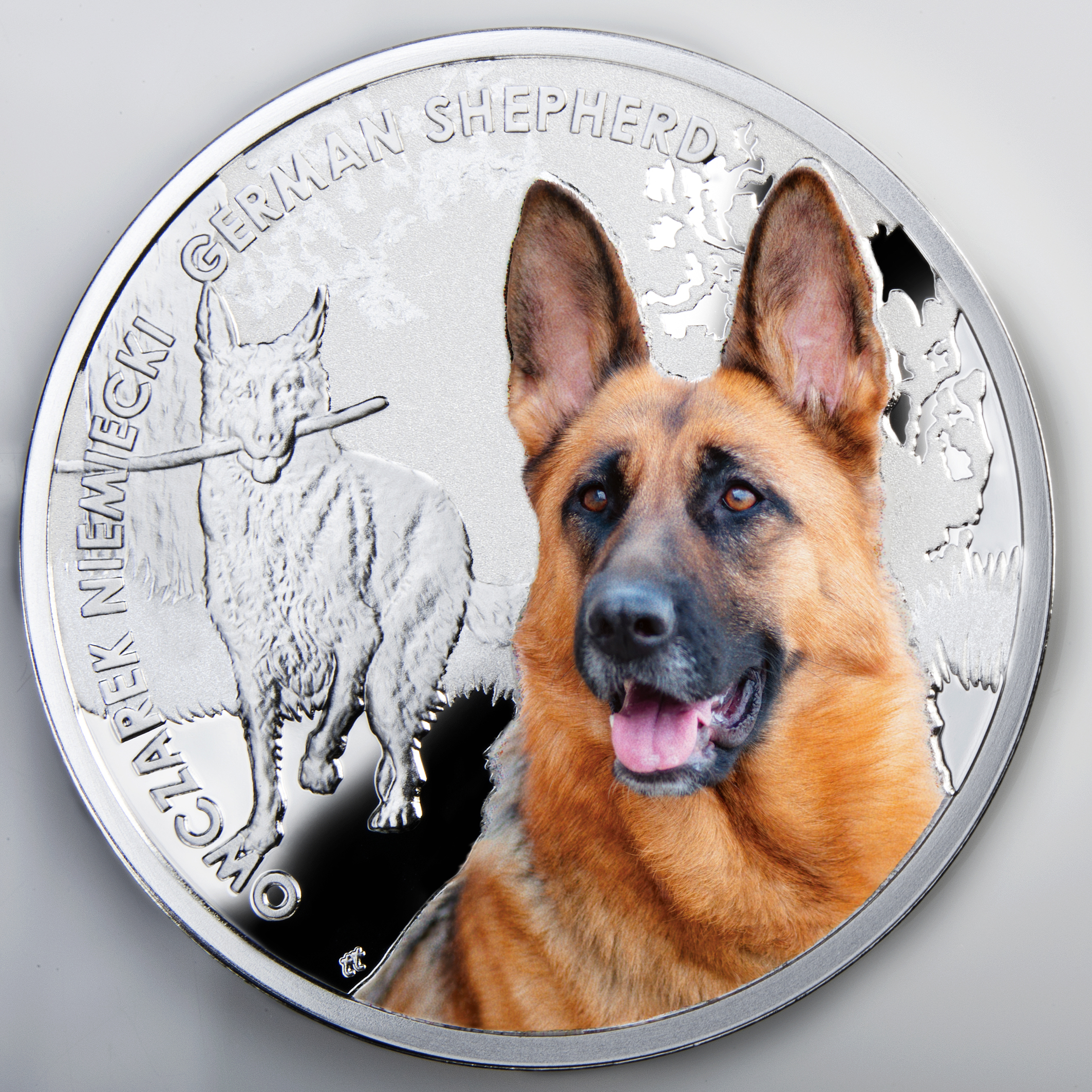 Bendog монета. Монета собака немецкая овчарка. Ниуэ 1 доллар, 2014 лучшие друзья человека - немецкая овчарка. Серебряная немецкая овчарка. Монета с собакой.