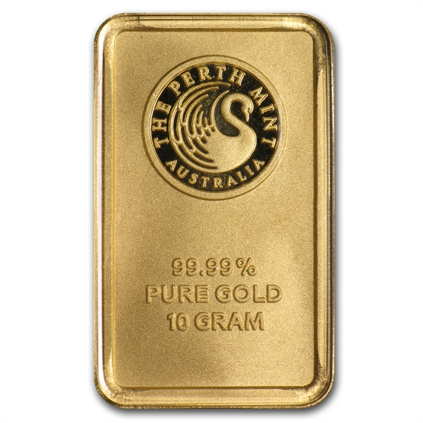 Perth Mint Gold Bar, 10g – SilverCoinStory