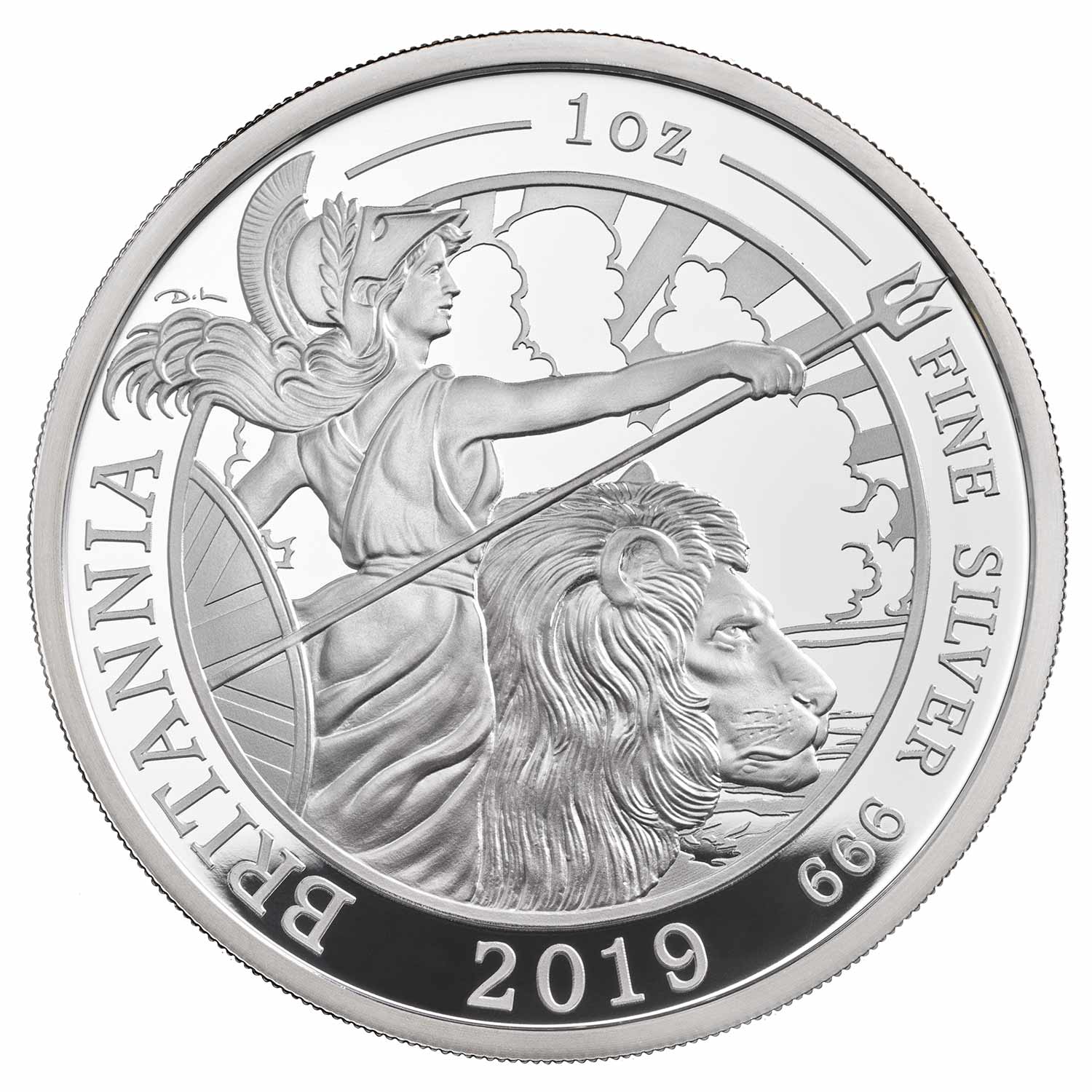 Britannia Silver Proof, United Kingdom, 2019, 1oz, Silver 99.9%
